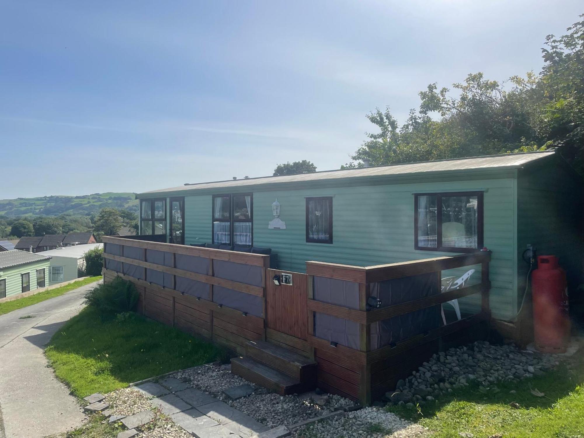 Haven On The Hill 2 Bed Caravan With Town Views Of Aberystwyth F7 외부 사진