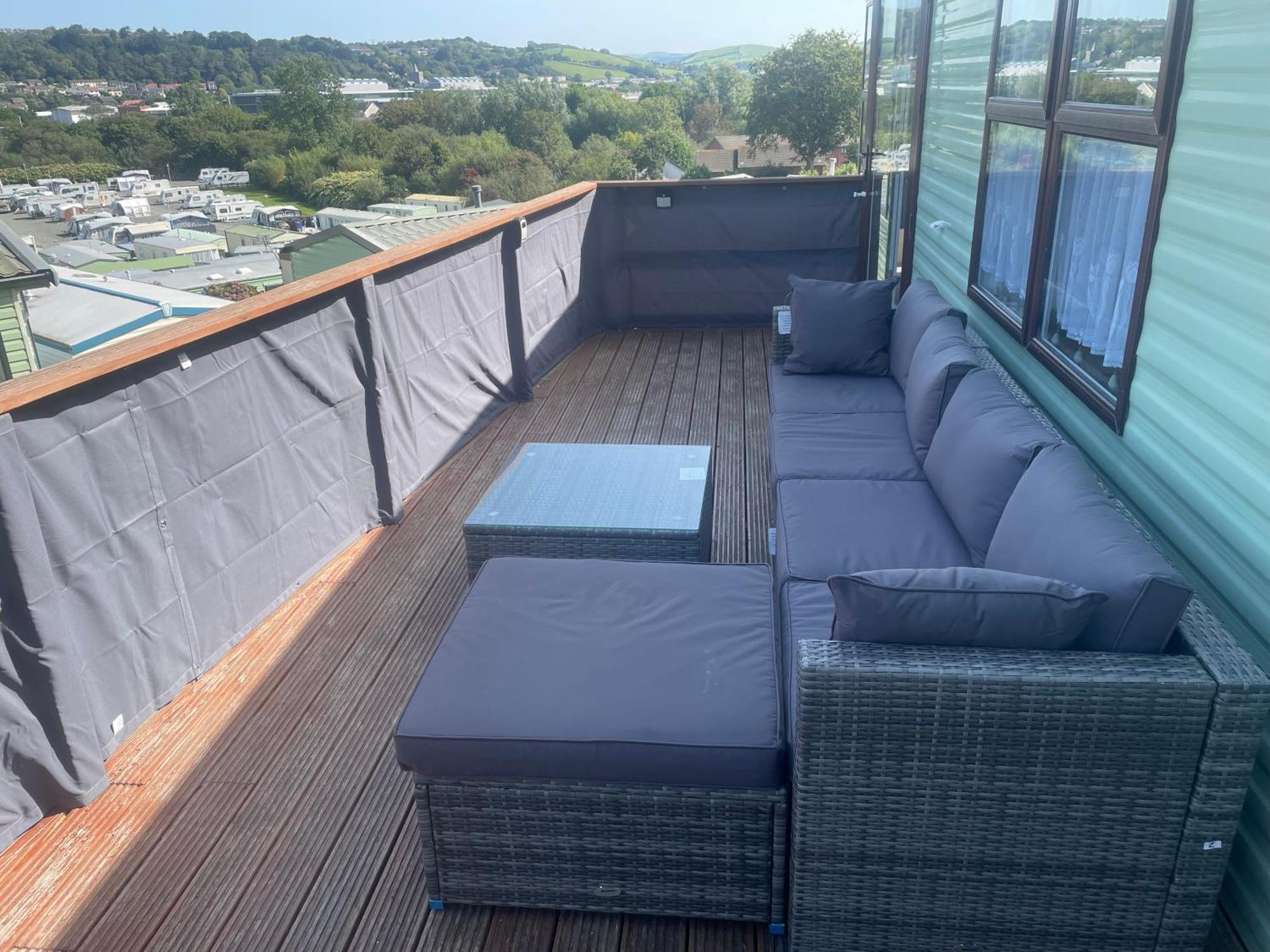 Haven On The Hill 2 Bed Caravan With Town Views Of Aberystwyth F7 외부 사진