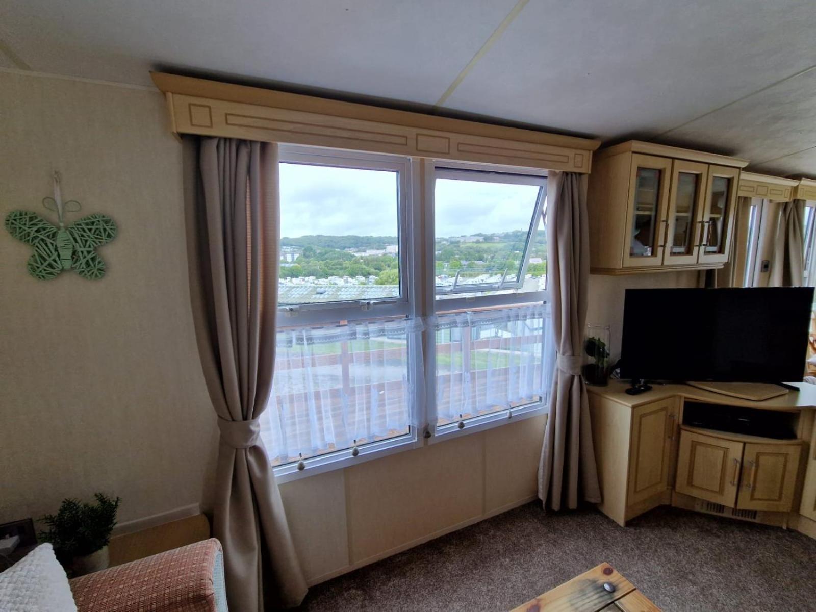 Haven On The Hill 2 Bed Caravan With Town Views Of Aberystwyth F7 외부 사진