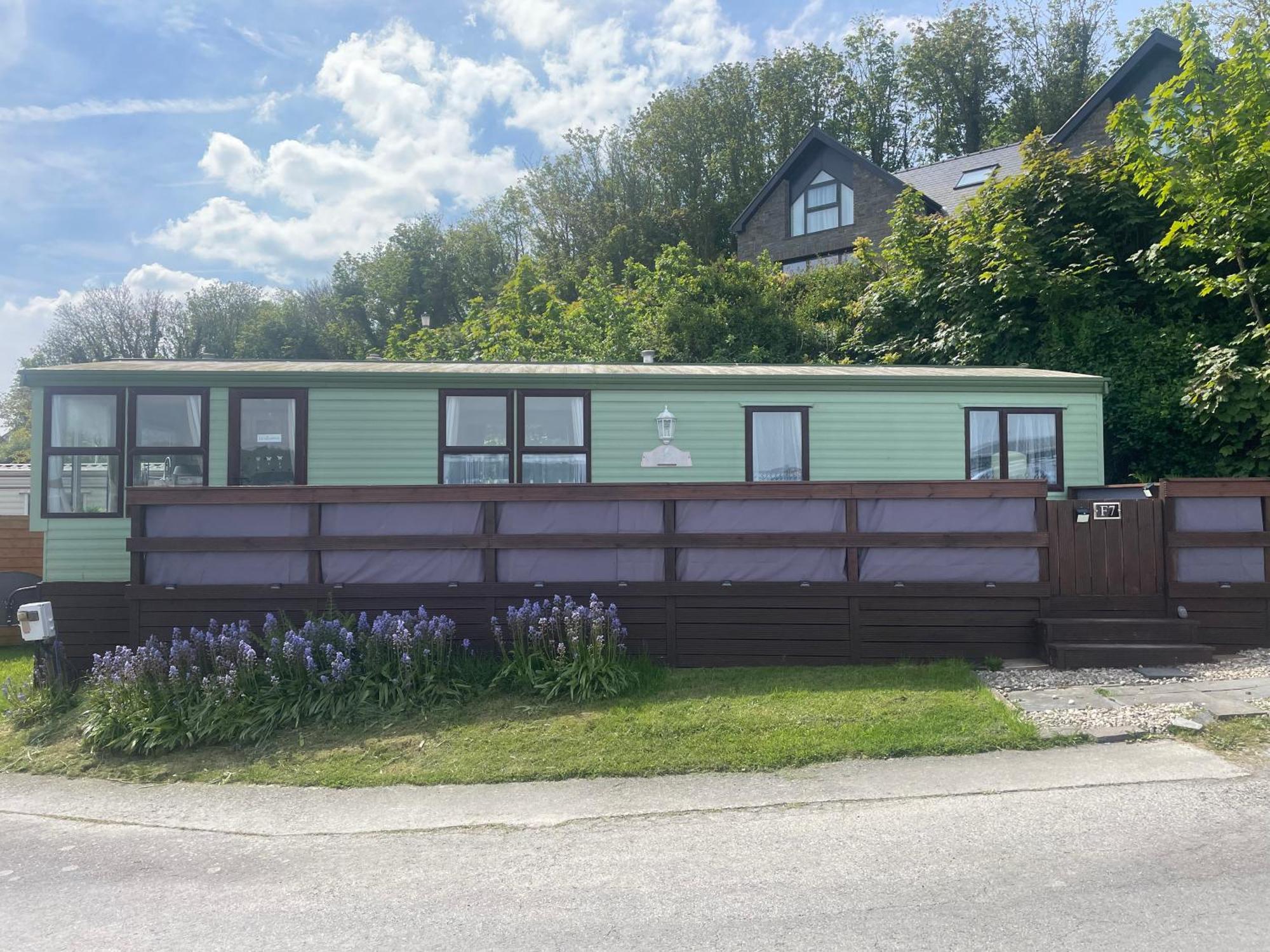 Haven On The Hill 2 Bed Caravan With Town Views Of Aberystwyth F7 외부 사진